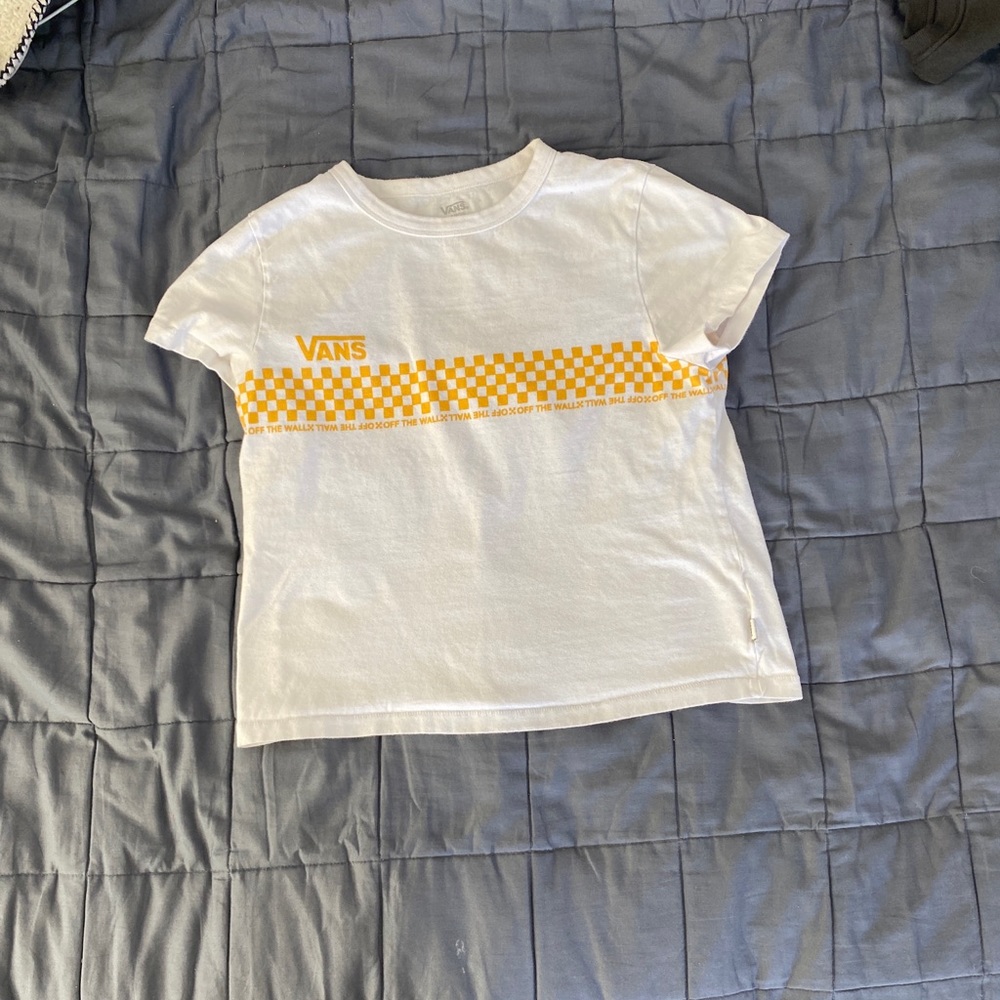 Vans t-shirt, slightly cropped